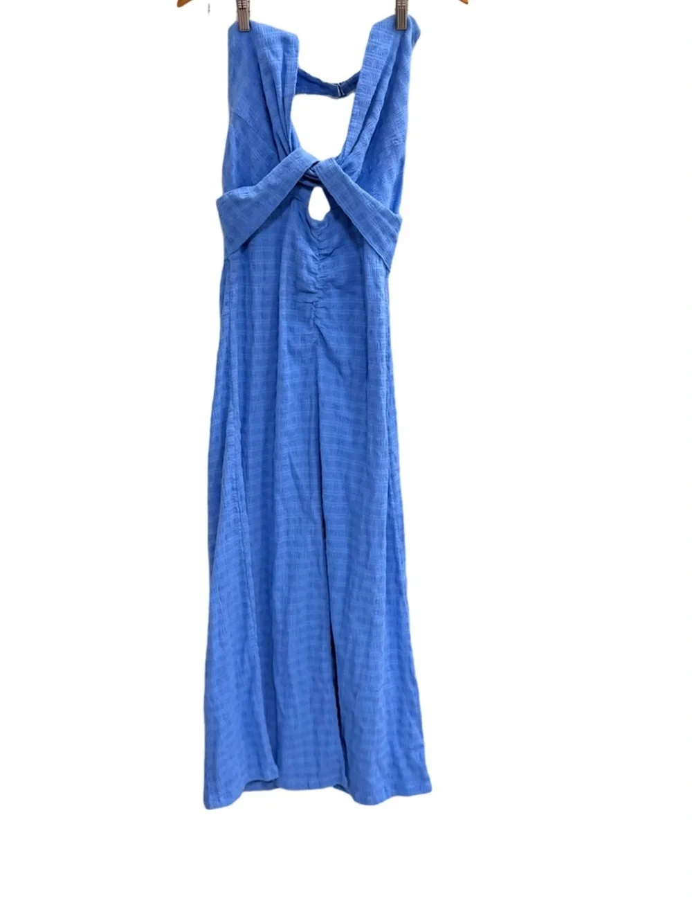 FREE PEOPLE Nya Maxi Dress Blue Size Medium